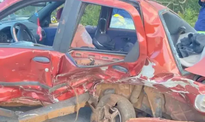 QUATRO PESSOAS FICAM FERIDAS EM GRAVE ACIDENTE NA PRC-280, NO SUDOESTE DO PARANÁ