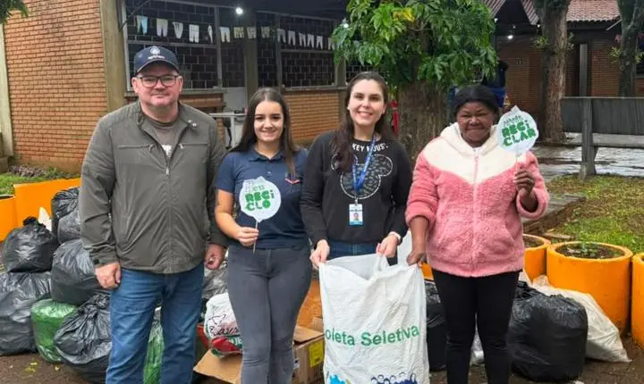 RECICLA SMI DE JULHO RECEBE MAIS DE 380 QUILOS DE MATERIAIS RECICLÁVEIS