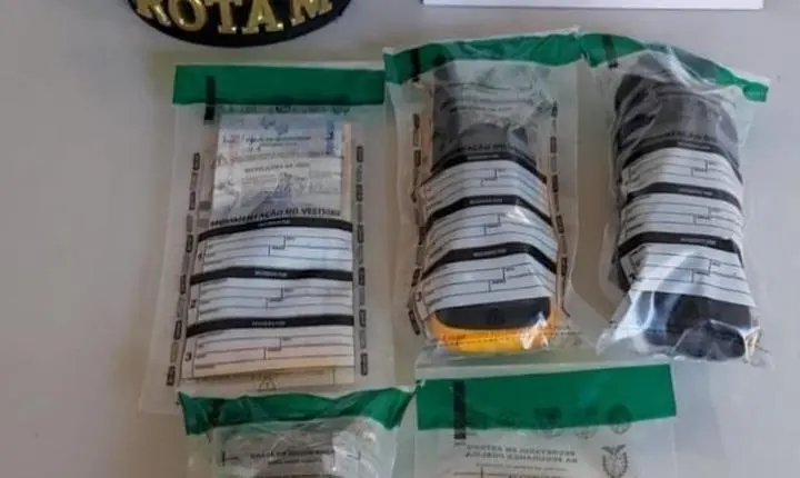 ROTAM PRENDE HOMEM POR TRÁFICO DE DROGAS NO PARQUE INDEPENDÊNCIA, EM MEDIANEIRA