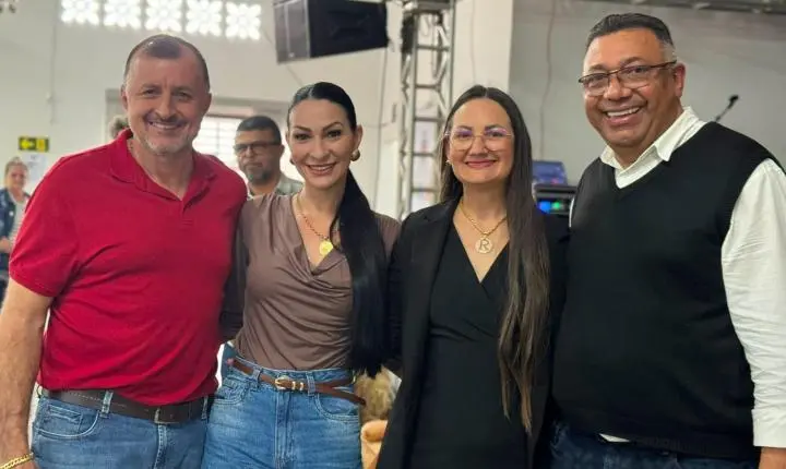 SECRETÁRIO DE OBRAS DE ITAIPULÂNDIA REPRESENTA PREFEITO NO II FESTIVAL DO FRANGO EM RAMILÂNDIA