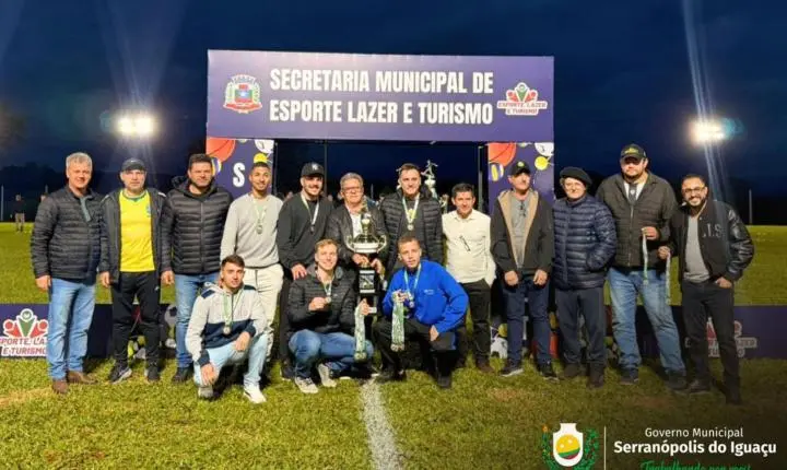 SERRANÓPOLIS CONQUISTA O TERCEIRO LUGAR NA 8ª COPA OESTE DE FUTEBOL
