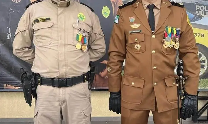 SUBTENENTE EDSON BOTTINI É HOMENAGEADO COM DUAS MEDALHAS POR TRAJETÓRIA NA POLÍCIA MILITAR
