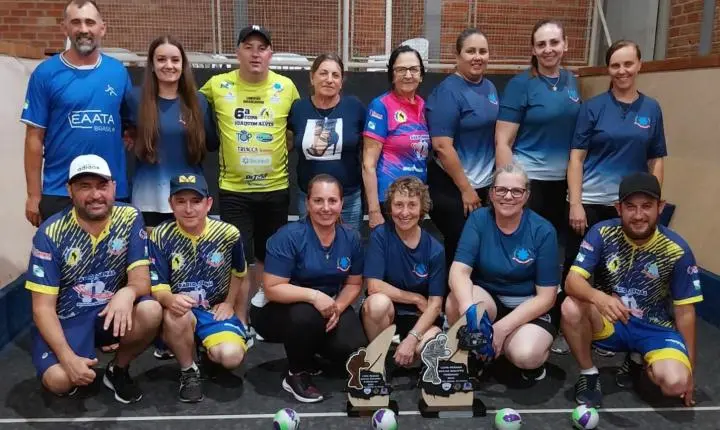 TAÇA PARANÁ DE BOCHA MASCULINO E FEMININO REÚNE ATLETAS DE TODO O ESTADO EM SÃO MIGUEL DO IGUAÇU