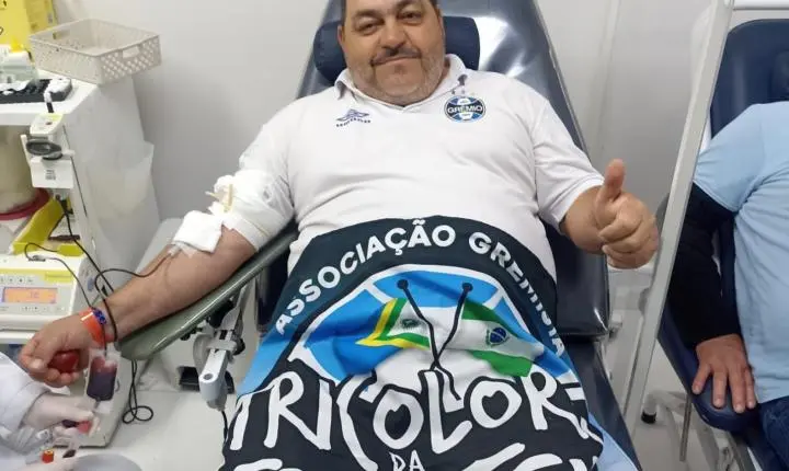 TRICOLORES DA FRONTEIRA DE ITAIPULÂNDIA PROMOVEM CAMPANHA DE DOAÇÃO DE SANGUE